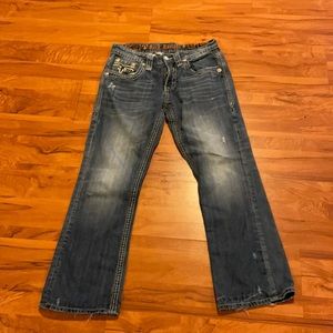 Rock Revival Boot Cut Jeans. Size 31
